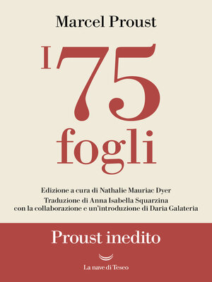 cover image of I 75 fogli